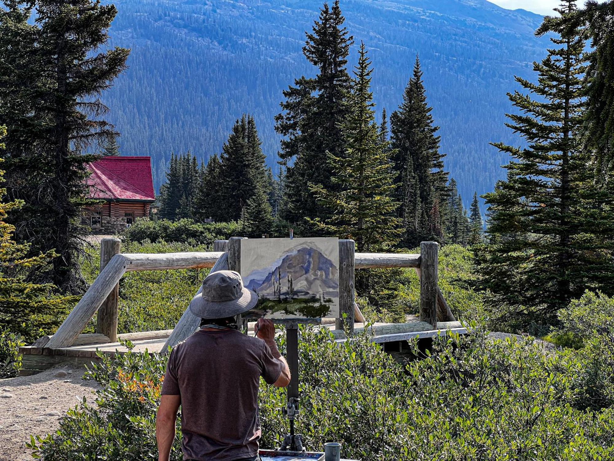 The Lodge At Bow Lake Lake Louise Exteriör bild