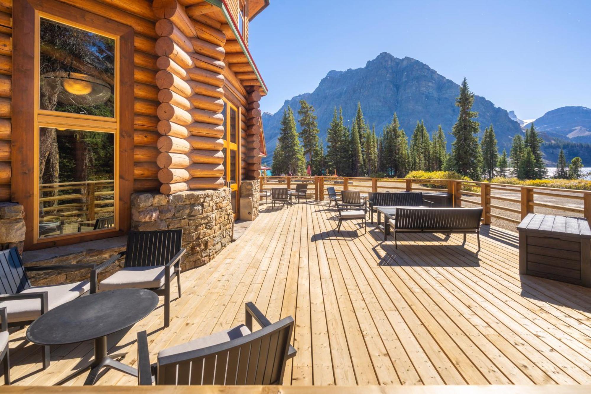 The Lodge At Bow Lake Lake Louise Exteriör bild