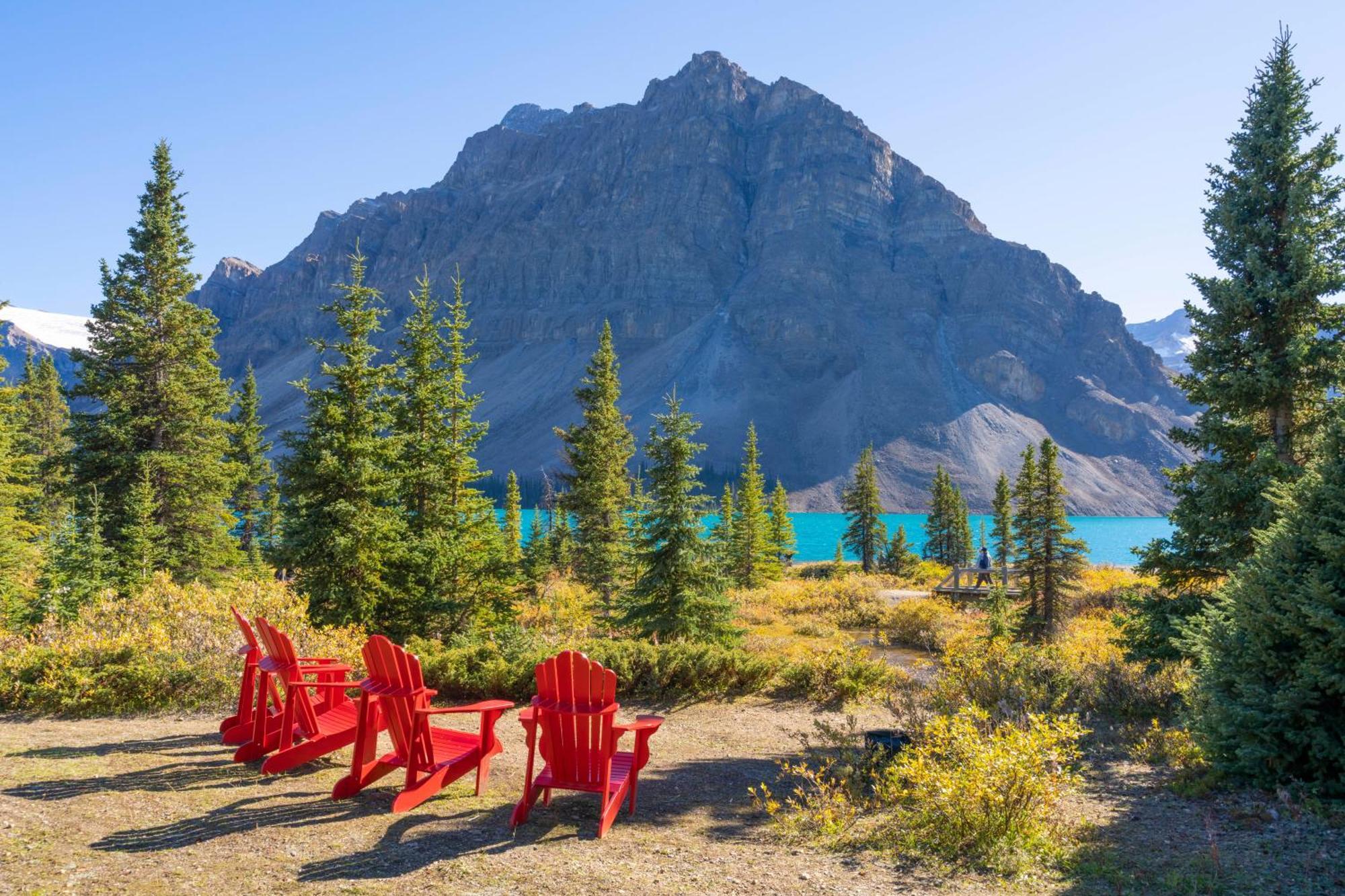 The Lodge At Bow Lake Lake Louise Exteriör bild